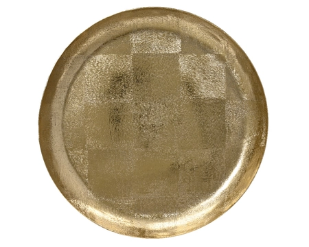 Decoratiebord Metaal Goud 50x50cm