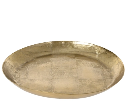 Decoratiebord Metaal Goud 50x50cm