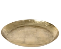 Decoratiebord Metaal Goud 50x50cm