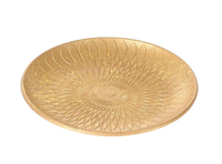 Decoratieschaal Hout Goud Ø29cm