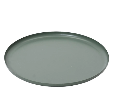 Decoratieschaal Metaal Groen Ø42cm