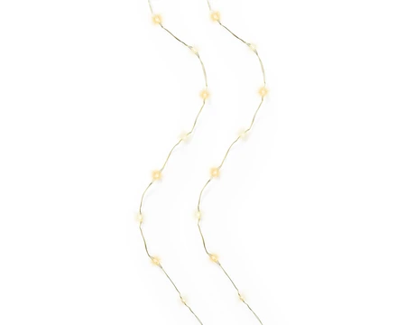 Draadverlichting Goud 120 LED 6m WW+CW