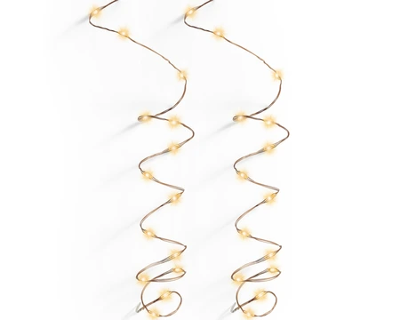 Draadverlichting Koper 240 LED 12m CW