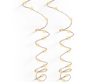 Draadverlichting Koper 240 LED 12m CW