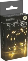 Draadverlichting Zilver 40 LED 1,95m WW