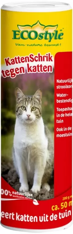 Antecedent Elektropositief verlies uzelf ECOstyle Kattenschrik 200g | Tegen katten in de tuin - Tuincollectie.nl