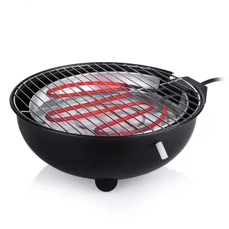 Elektrische Barbecue Ø31cm zwart