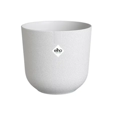 Elho Bloempot Jazz Rond Zijdewit Ø17cm