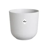 Elho Bloempot Jazz Rond Zijdewit Ø17cm