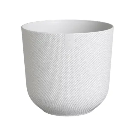 Elho Bloempot Jazz Rond Zijdewit Ø19cm