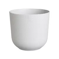 Elho Bloempot Jazz Rond Zijdewit Ø19cm