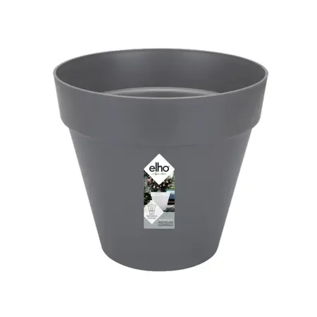 Elho Bloempot Loft Urban Rond Antraciet Ø25cm