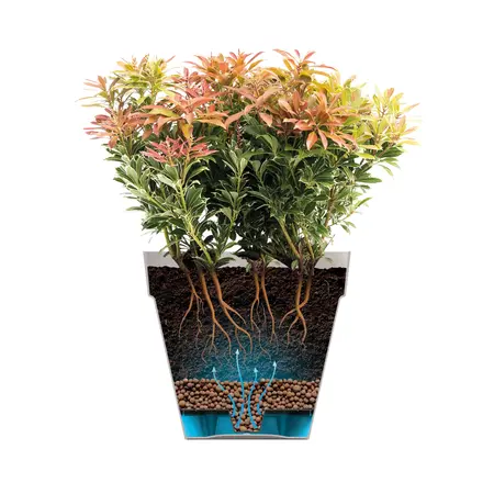 Elho Bloempot Loft Urban Rond Antraciet Ø25cm