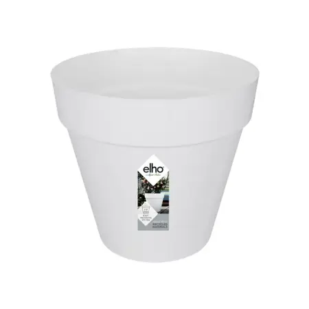 Elho Bloempot Loft Urban Rond Wit Ø19cm