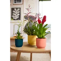 Elho Bloempot Vibes Fold Diepblauw Ø9cm