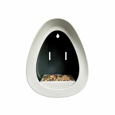 Elho Essential Voedersilo 18cm Fibrous Grijs