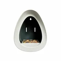 Elho Essential Voedersilo 18cm Fibrous Grijs