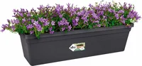 Elho Green Basics Balkonbak Zwart 60cm