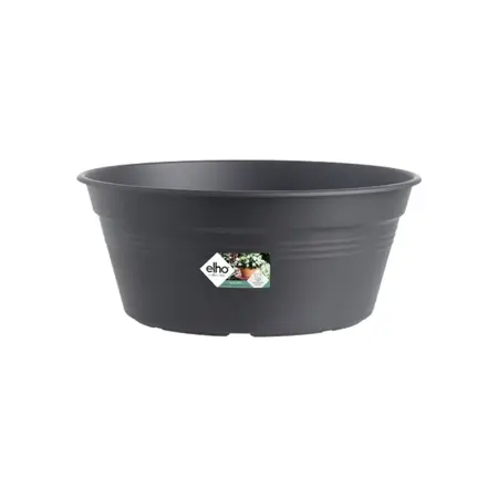 Elho Green Basics Plantenschaal Zwart Ø27cm