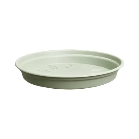 Elho Green Basics Plantenschotel Steengroen Ø14cm
