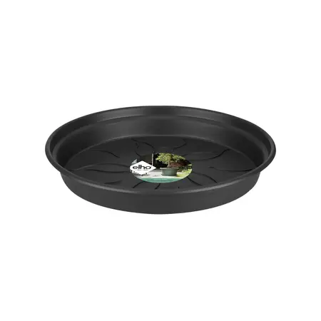 Elho Green Basics Schotel Zwart Ø22cm