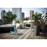 Elho Loft Urban Schotel Antraciet Ø21cm