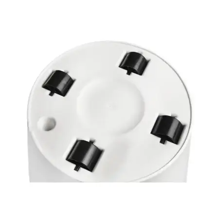 Elho Loft Urban Rond Wit Ø39cm met wielen