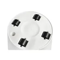 Elho Loft Urban Rond Wit Ø39cm met wielen