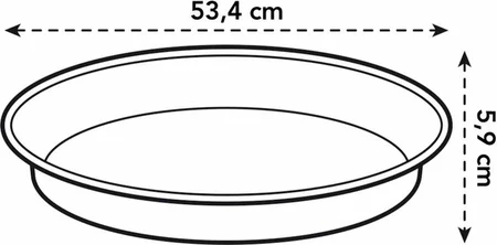 Elho Plantenschotel Mild Terra Ø53cm