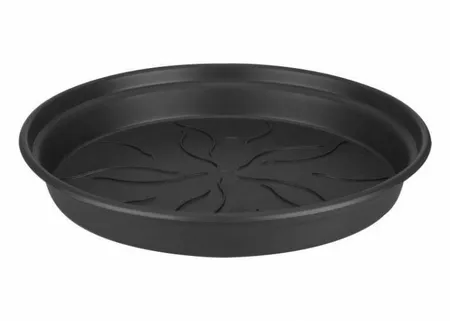 Elho Green Basics Plantenschotel Zwart Ø25cm