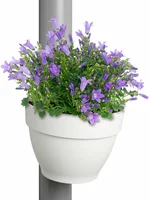 Elho Regenpijp Plantenbak Vibia Campana 22cm Wit