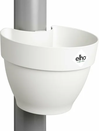 Elho Regenpijp Plantenbak Vibia Campana 22cm Wit