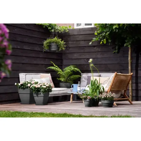 Elho Vibia Campana Plantenschaal Antraciet Ø34cm