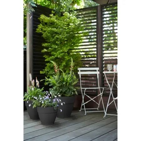 Elho Vibia Campana Rond Antraciet Ø40cm