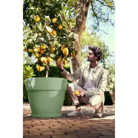 Elho Vibia Campana Rond Pistache Groen Ø20cm