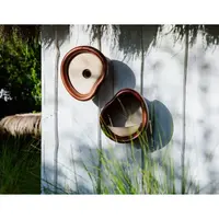 Elho Voederhuis Organic 25cm Kastanje Bruin