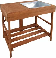 Esschert Design Oppottafel Hardhout