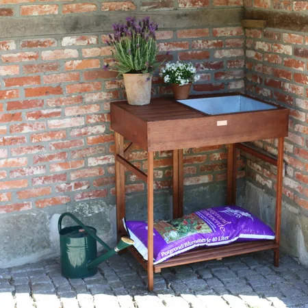 Esschert Design Oppottafel Hardhout