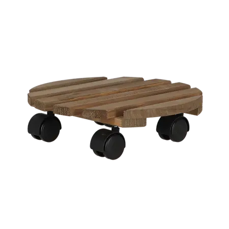 Esschert Design Plantentrolley Bruin Ø29cm