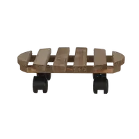 Esschert Design Plantentrolley Bruin Ø29cm