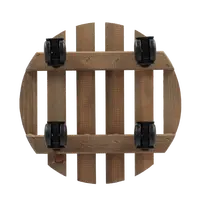 Esschert Design Plantentrolley Bruin Ø29cm