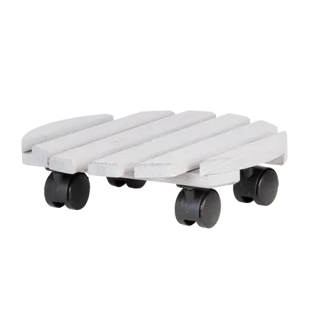 Esschert Design Plantentrolley Grijs Ø29cm