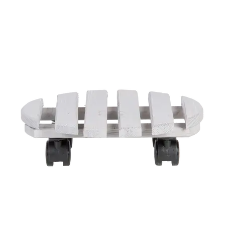 Esschert Design Plantentrolley Grijs Ø29cm