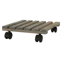 Esschert Design Plantentrolley Grijs 29x29cm