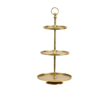 Etagère Metaal Goud 60cm