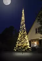 Fairybell LED Kerstboom 600cm 900 LED Complete Set met Masthouder