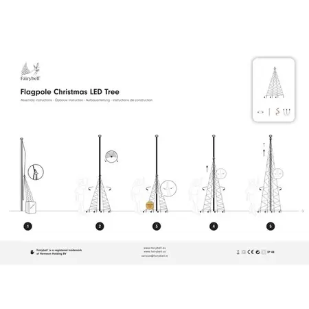 Fairybell LED Kerstboom 700cm 1500 LED