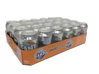 Fanta Zero Orange tray 24 stuks