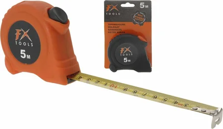 FX Tools Rolmaat 5 meter Assorti 1st