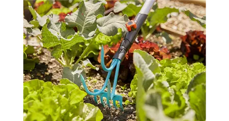 Gardena Combisystem 2-in-1 Tuinkrabber en Hark